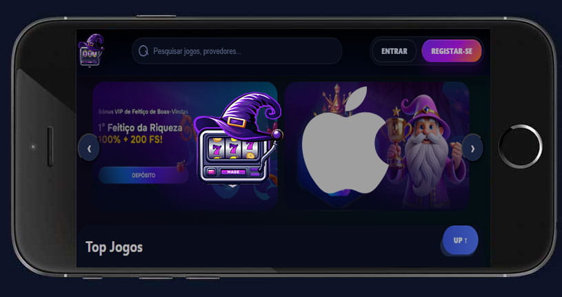 Casino móvel para iOS.