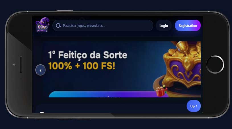 Mobile casino Wizardo. 